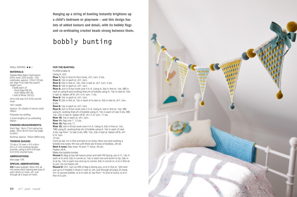 Crocheted Wreaths and Garlands rylandpeters