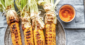 Ember-roasted Corn with Cayenne Butter