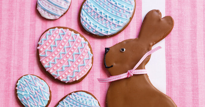 Easter Eggs and Bunny Cookies