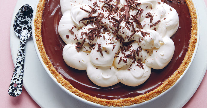 Chocolate, Banana & Caramel Pie
