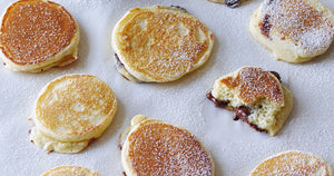 Mini Choc Chip Pancakes