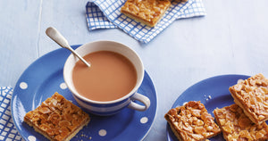 Caramelised Honey & Almond Squares