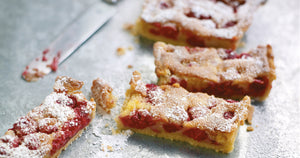 Raspberry and Almond Tart
