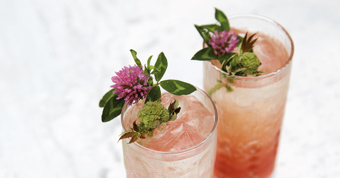 Fruity and Flowery Mocktail