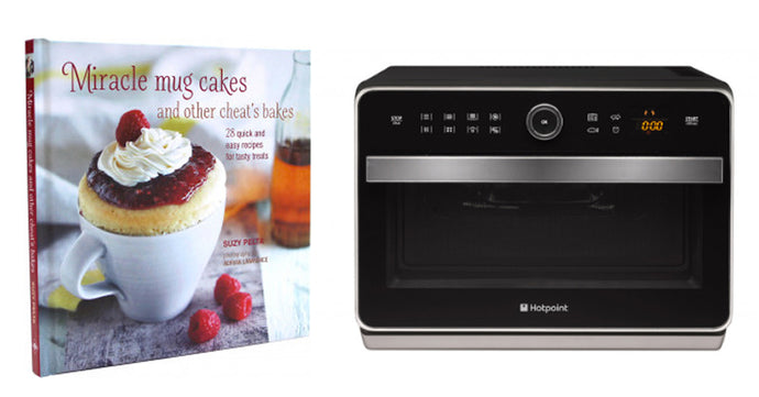 Win a Hotpoint Microwave & 'Miracle Mug Cakes & Other Cheat's Bakes'