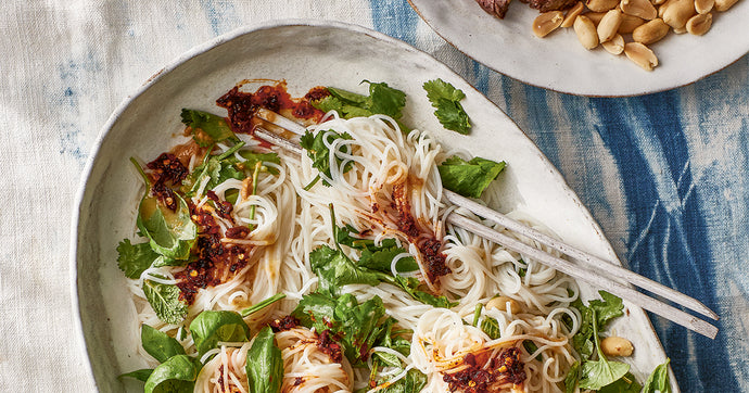 Herby Peanut Vermicelli Salad