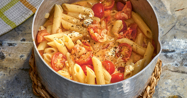 Camper Cooking: Creamy Tomato & Boursin Pasta