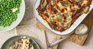 Pumpkin & Chicory Pasta Bake