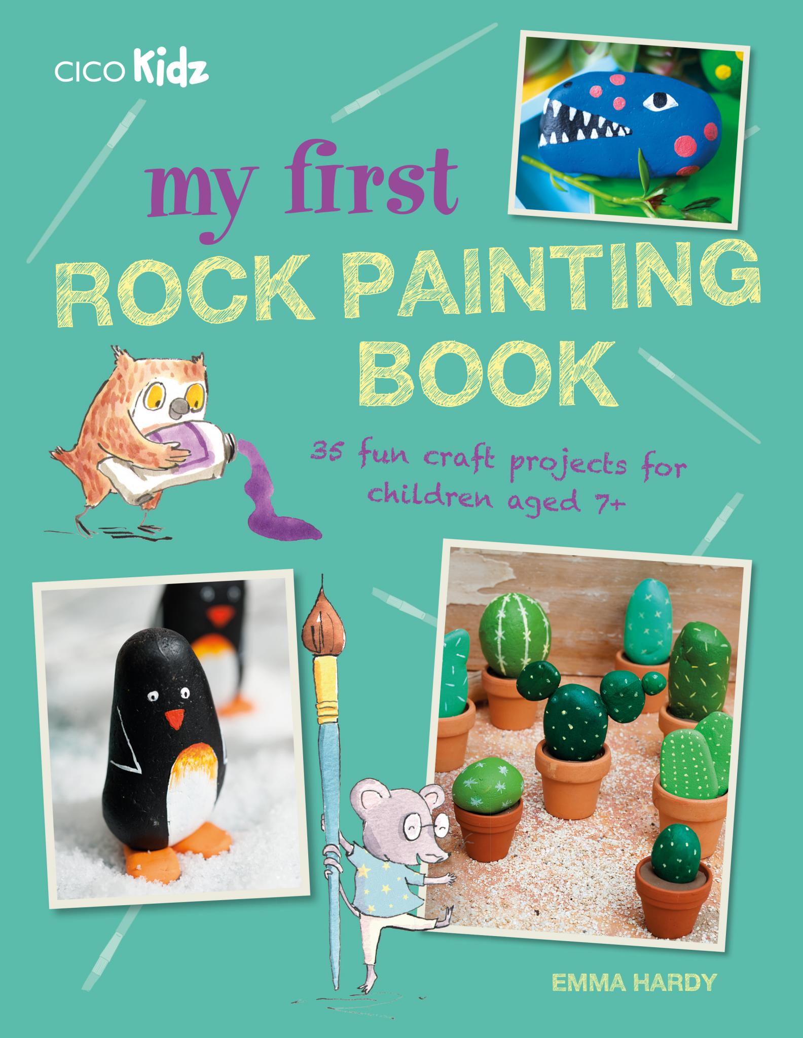 Painting Rocks: Preschool Book Activity Inspired by Frederick